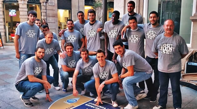 Los jugadores del Ourense Termal quieren recuperar el #efectoPazo