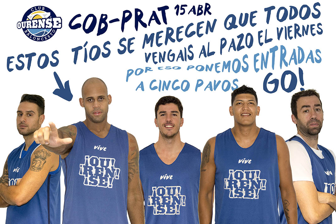 El Ourense Provincia Termal pone las entradas de adulto a 5 € para llenar el Pazo ante Prat