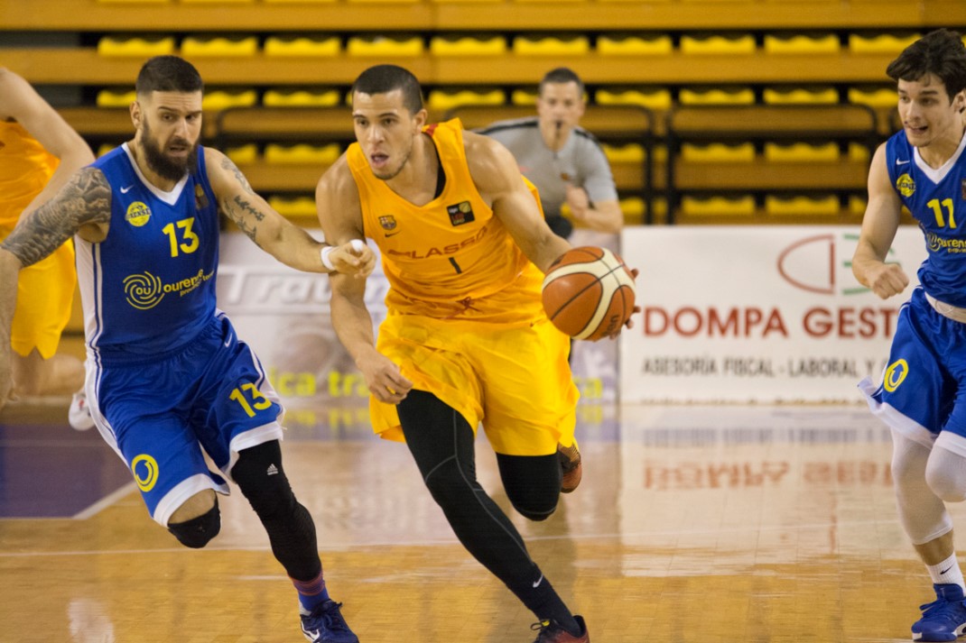 El Ourense Provincia Termal cae ante el Barcelona ‘B’ en un último cuarto para el olvido