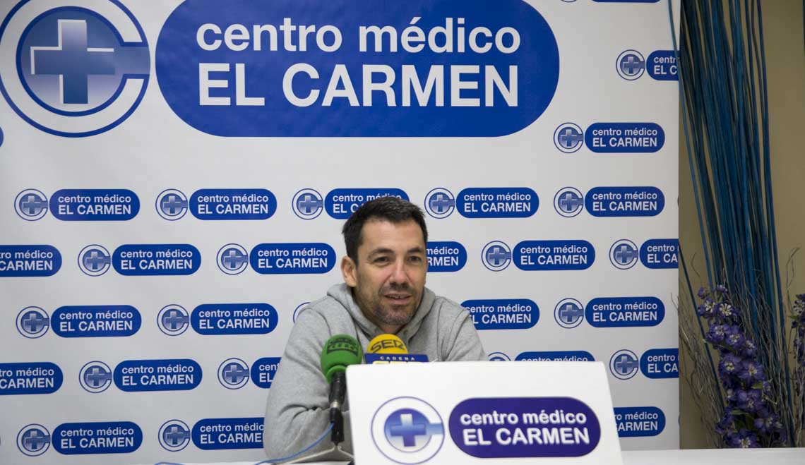 Gonzalo Gª de Vitoria: “Queremos ganar ante Araberri para seguir enganchando a la afición”