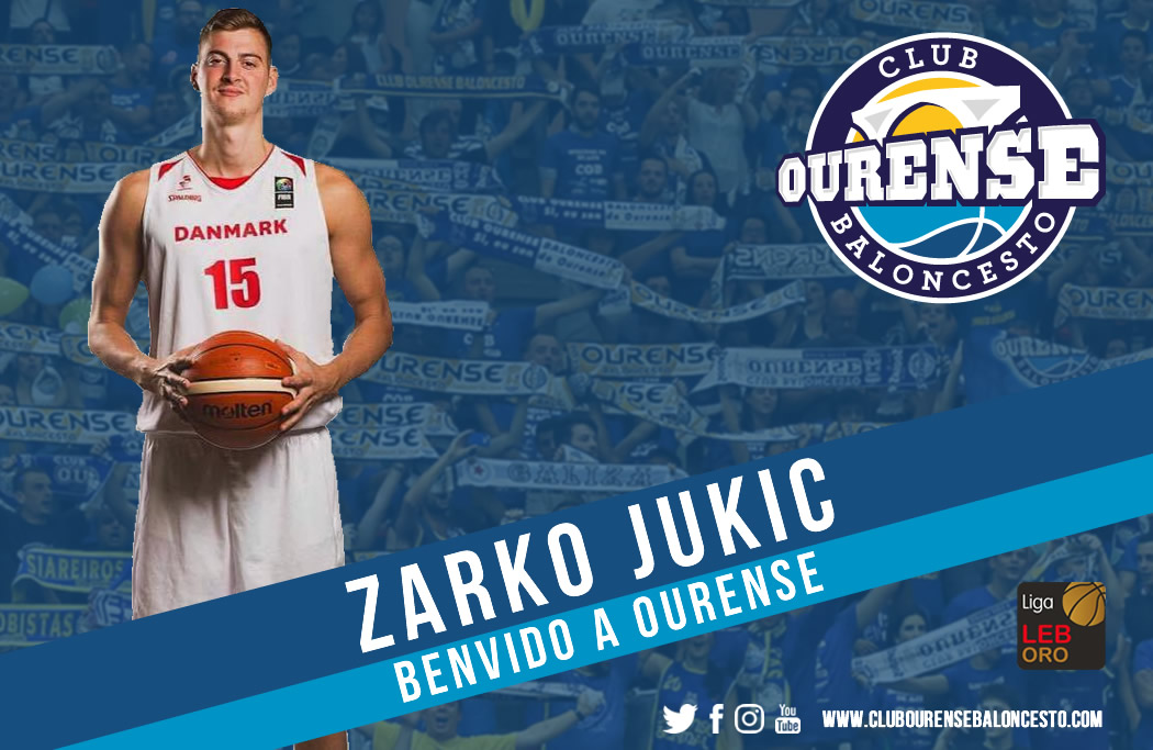 El Ourense Provincia Termal cierra el equipo con el alero danés Zarko Jukic