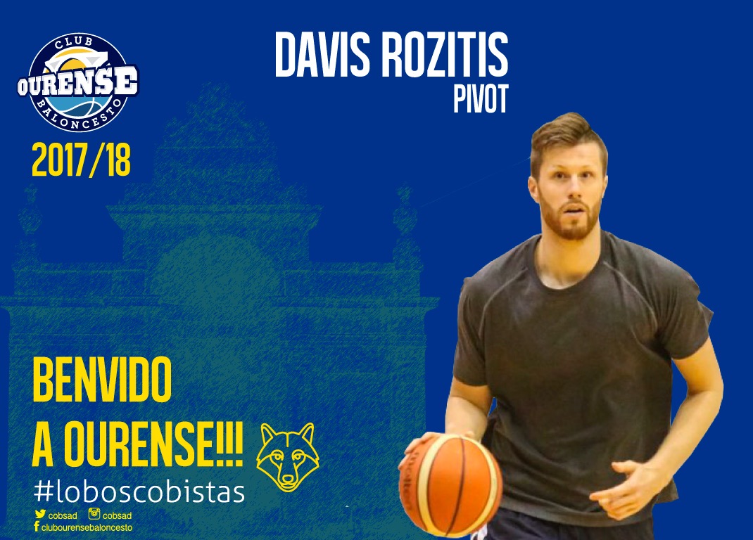 El Rio Ourense Termal incorpora al pívot Davis Rozitis hasta final de temporada