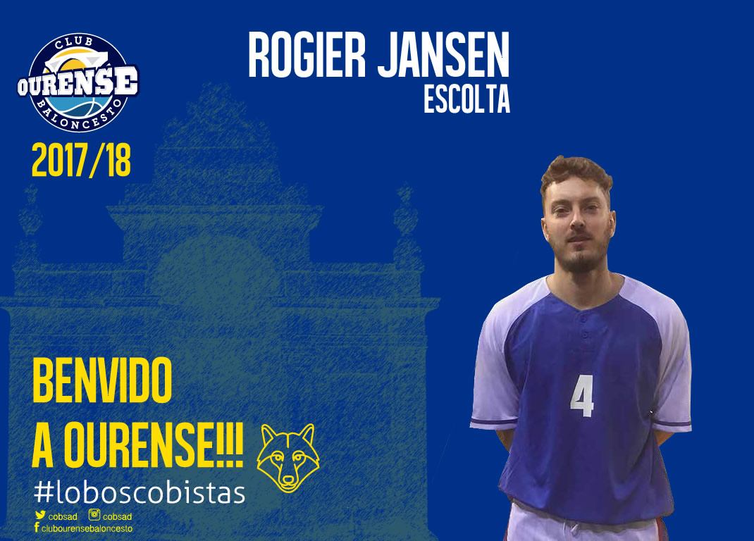 El Rio Ourense Termal incorpora al escolta holandés Rogier Jansen