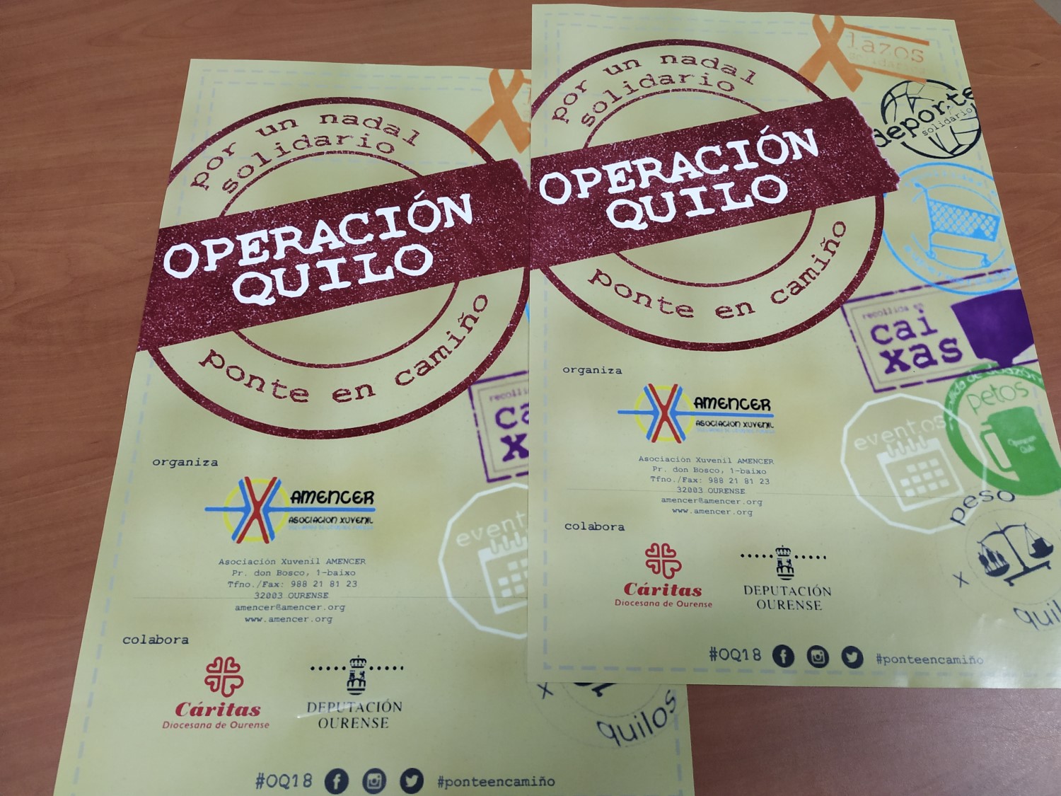 El Rio Ourense Termal colaborará con la Operación Quilo en los partidos ante Prat y Cáceres