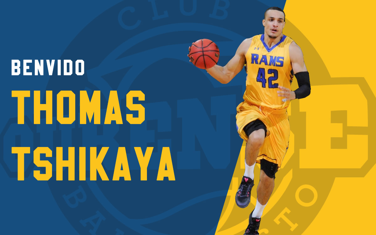 El Ala-Pívot Thomas Tshikaya es el séptimo refuerzo para el Club Ourense Baloncesto